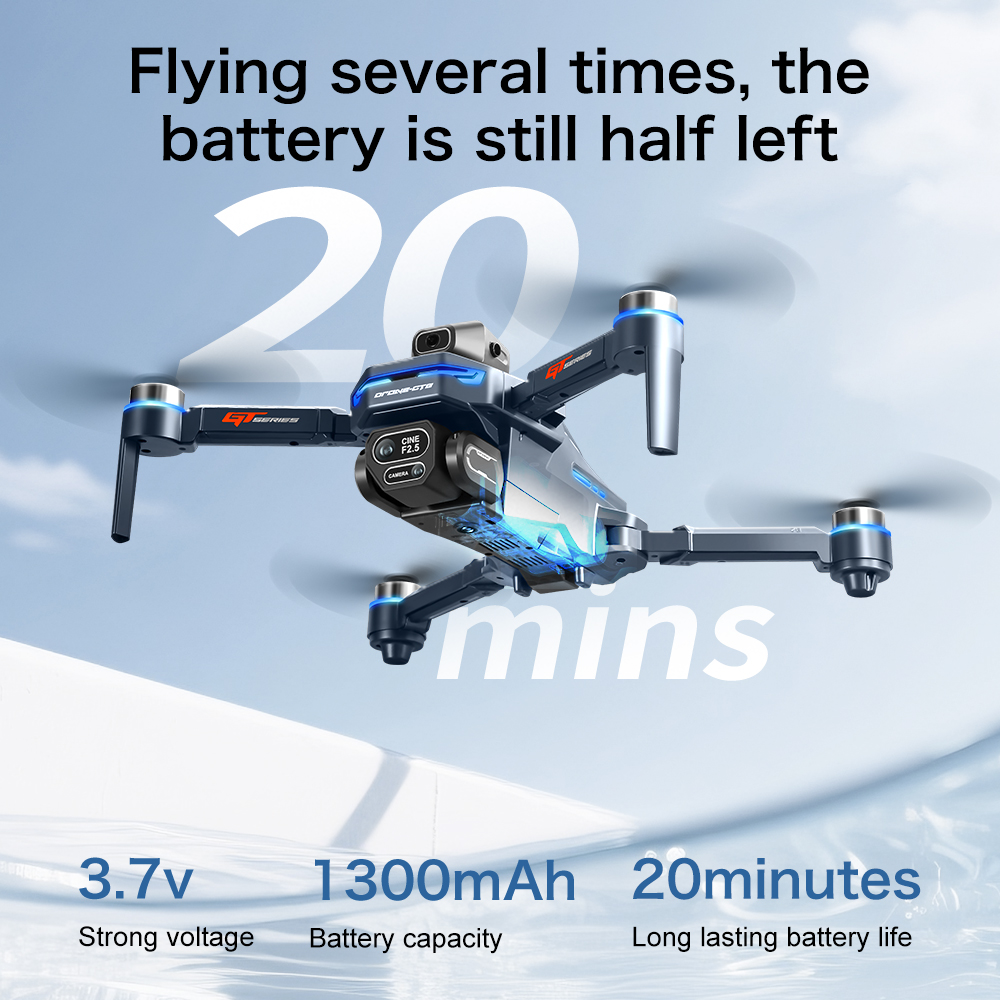 Drone GT8 Original 8K Profesio - Drone Kit With Camera ulasan dan harga