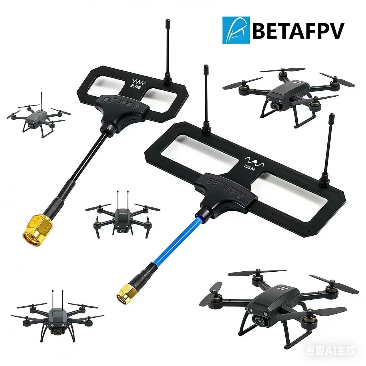 Antena jarak jauh BETAFPV Moxo - Drone Kit Long Range ulasan dan harga