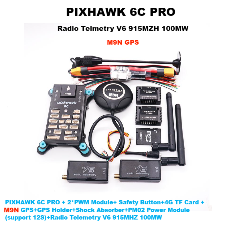 PIXHAWK 6C PRO FMUV6C Ardupilo - Drone Kit Hexacopter ulasan dan harga