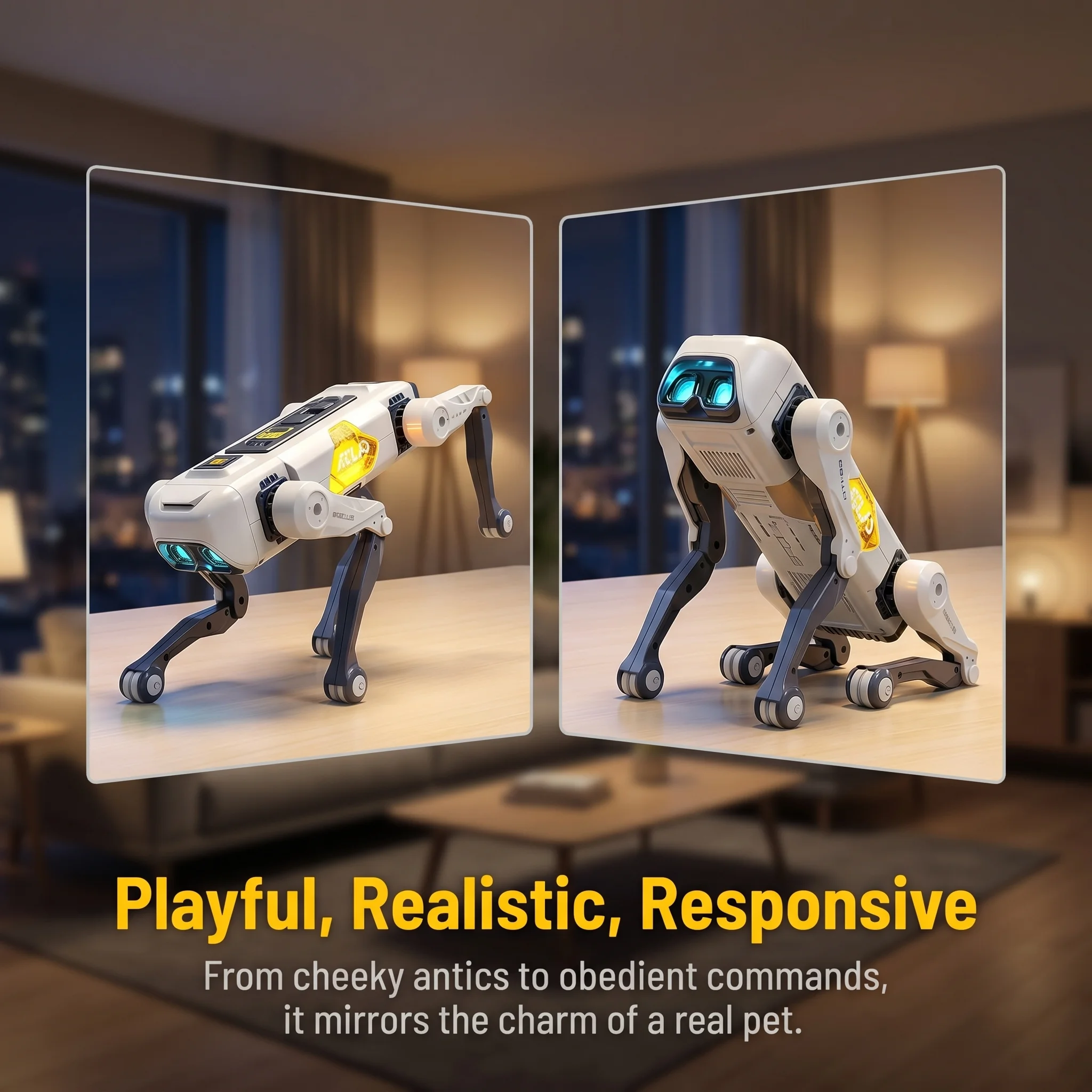 Robot Anjing Pintar AI, Kontro - Drone Kit With Camera ulasan dan harga